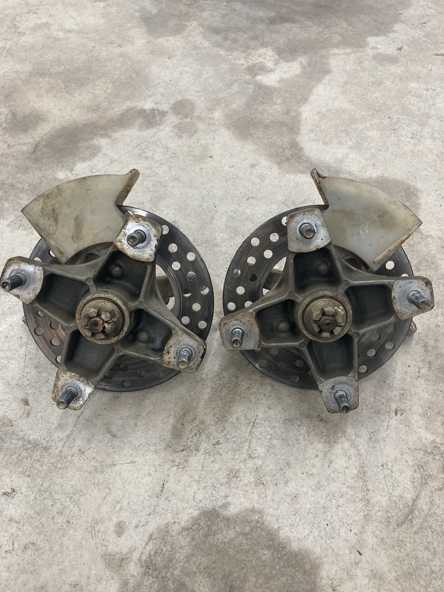 パーツ staring 2005 05-07 TRX400EX 400EX OEM Front Steering Knuckle Spindle Set