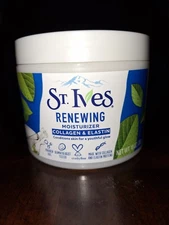 (pack-3) St. Ives Renewing Moisturizer, Collagen & Elastin, 10 oz (283 g) 