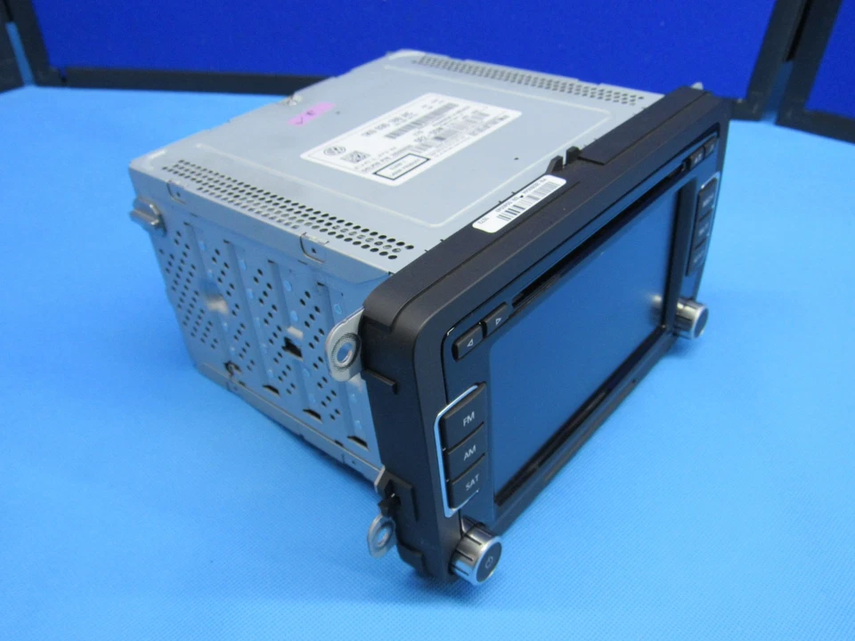 2009-2017 Volkswagen EOS Golf Jetta AMFM 6 CD XM Code Included 1K0035180AC - Image 4 of 4