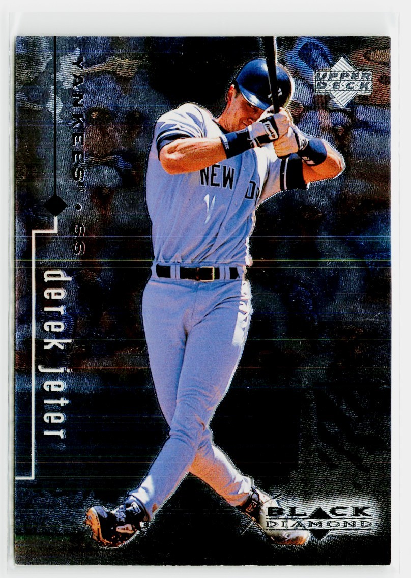 1999 Upper Deck Black Diamond A Derek Jeter #56 0 New York Yankees