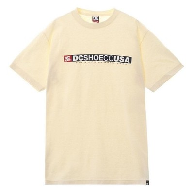 DC Shoes Tshirt Kurzarm Herren Baumwolle Rundhals Creme Standard