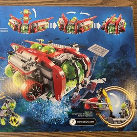 LEGO 8077 Deep Sea Rescue Team Base Atlantis Exploration HQ New Factory Sealed