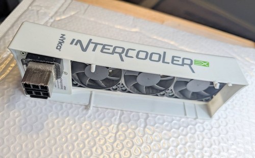 Nyko Xbox 360 INTERCOOLER EX Cooling Fan WHITE TESTED works