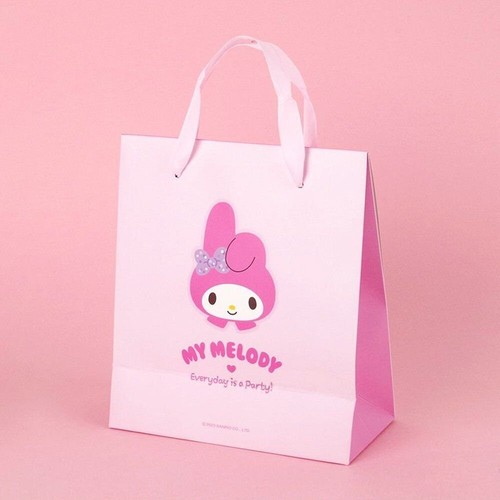 Bolsa de regalo de papel Sanrio Characters My Melody Surprise con etiqueta (1 pieza) - Imagen 2 de 4