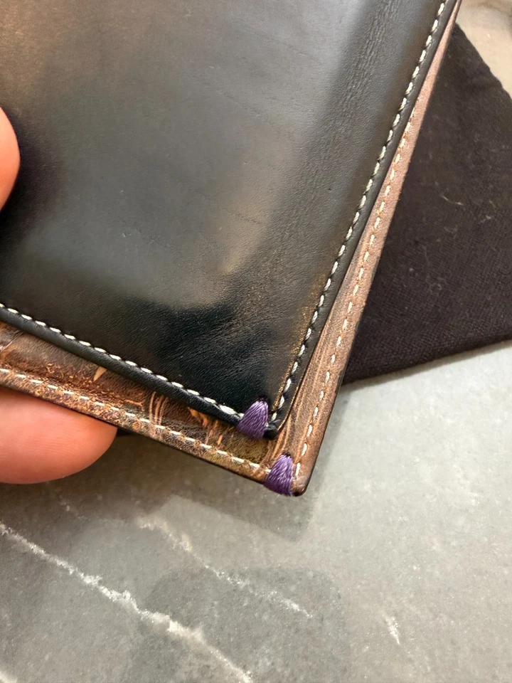 Cartera plegable de cuero Paul Smith Rapha Condor - RARA Foto 3 de 4