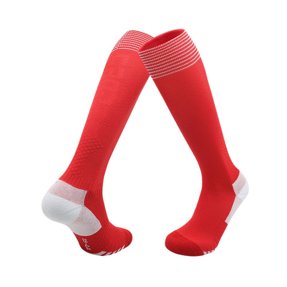 SAOLA Calze parastinchi calcio elastico ispessito tessuto spugna suola antiscivolo