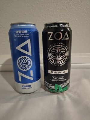 ZOA Energy Retired OG Flavors Dwayne The Rock Johnson ULTRA RARE