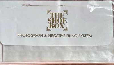 Shoebox Exposures Photograph Negative Storage Archival Envelope Filing System