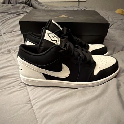 Jordan Air Jordan 1 Low SE Diamond Black/White Men's Sneaker DH6931-001