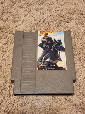Indiana Jones and the Last Crusade (Nintendo, 1991) Authentic Cart NES Tested
