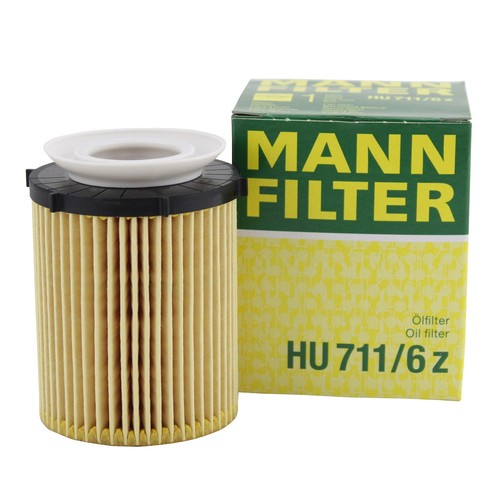 Mann-Filter HU 6008 Z – Set Of 3 OEM Quality Engine Oil Filters For Mercedes (W205, C117, X218, C207, W463, R231)