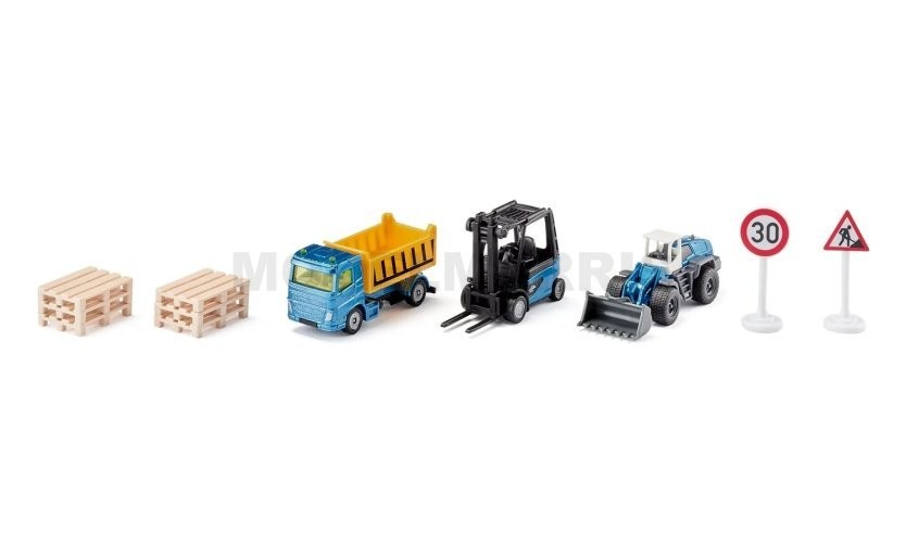 SIKU 10633600000 Gift set construction site