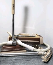 Vintage Electrolux Canister Vacuum Cleaner Power Head, Hose, Attachments