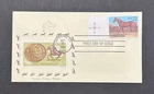 1985 US FDC #2155 Horses:Quarterhorse G. Alexander Cachet