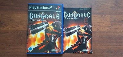 Gungrave Overdose (Sony PlayStation 2 PS2) Komplett Anleitung CIB Deutsch PAL