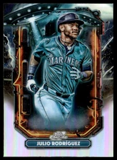 2025 Topps Chrome Cosmic #ET-12 Julio Rodríguez Extraterrestrial Talent