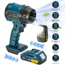 Jet Dry Mini Blower 35000RPM Air Blower Super Fan Turbo Battery Powered Portable