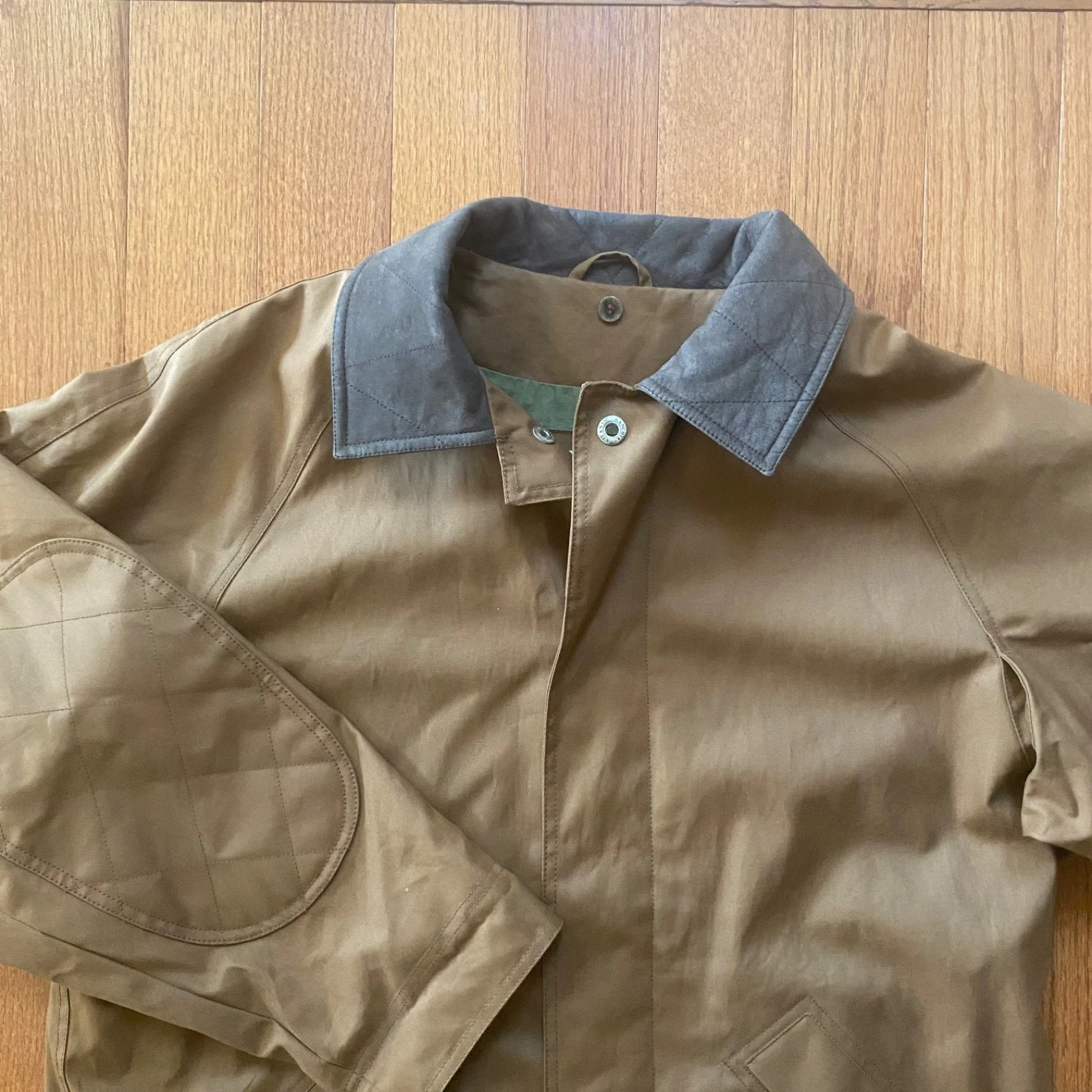 Atlantic Rancher Chore Jacket Coat Waxed Cotton Waterproof Vintage Size M - product detail image 2