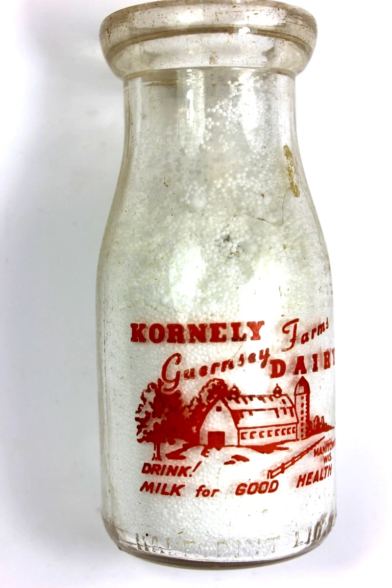 Wis Milk Bottle In Collectible Milk Bottles (1900-Now) for sale | eBay