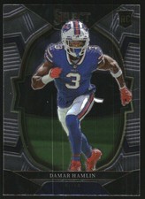 2022 Select #100 Damar Hamlin RC Rookie Card. rookie card picture