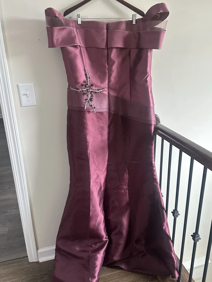 Elegante vestido de alta costura Terani tamanho 18 Terani Couture - Imagem 3 de 4