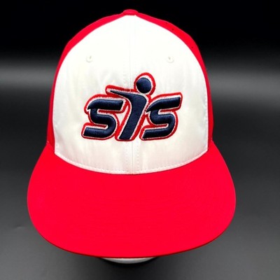 Smash it Sports Hat Richardson PTS30 Mens L-XL Red Fitted Cap Baseball Flex-Fit