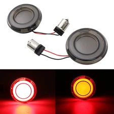 LED 1156 Rear Running Brake Lights For Harley Touring Electra Street Road Glide