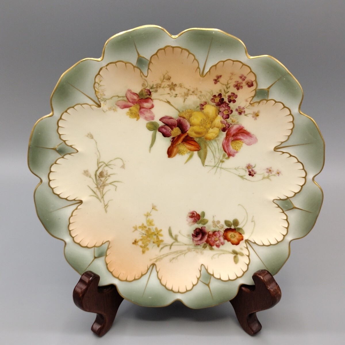 『ロイヤル　ウースター』果実文.プレート Royal worcester plate - Etsy 日本