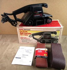 NICE! CRAFTSMAN 9-11721 USA 3" X 21" BELT SANDER 1/2 HP MODEL NO. 315.117120
