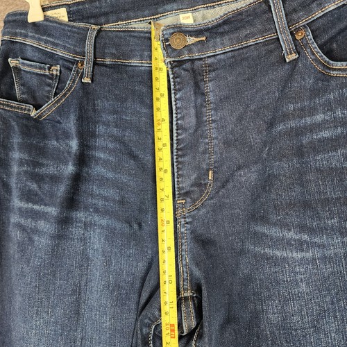Levi's Bermuda Capri Jeans Women's Plus Size 20W Blue Denim Stretch 23645-0023 - Picture 8 of 13