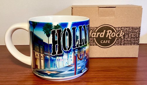 2017 HARD ROCK CAFE HOLLYWOOD CALIFORNIA CITY T-SHIRT 16 OZ KAFFEETASSE TASSE - Bild 2 von 10