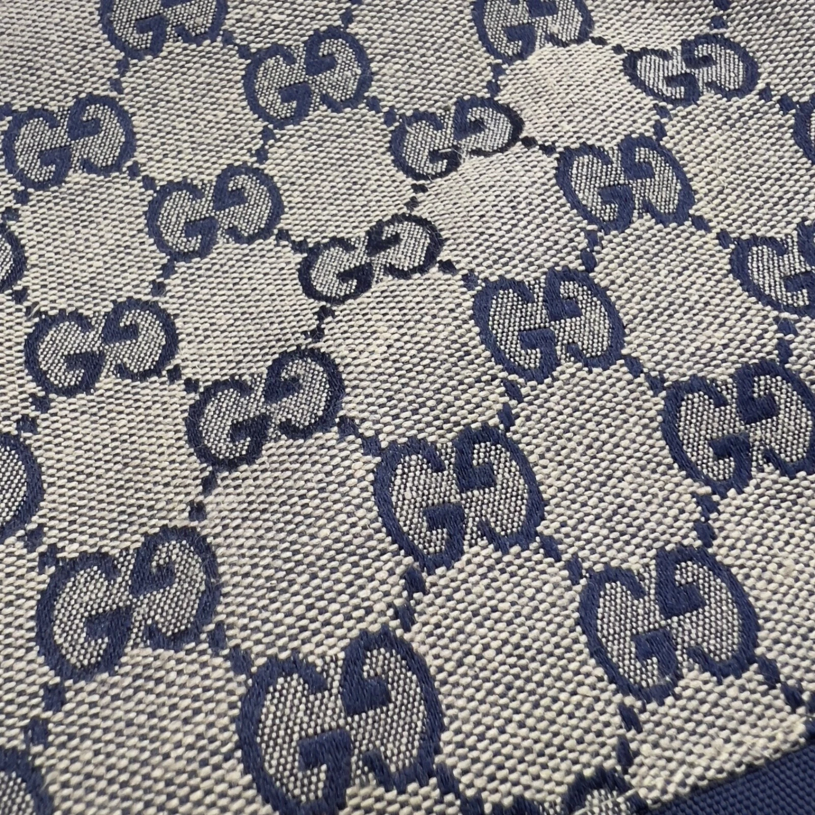 Giacca Gucci GG nylon tela pannello zip taglia 48