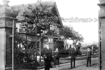 Evv-6 Queens Park Gates, Heywood Nr Bury, Lancashire. Foto