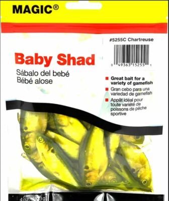 Magic Baby Shad 4 Oz Great Bait For A Variety Of Gamefish~FREE Shipping