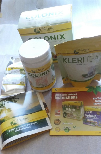Colonix Fiber DrNatura Dented Container Dr Natura Intestinal Cleanse 