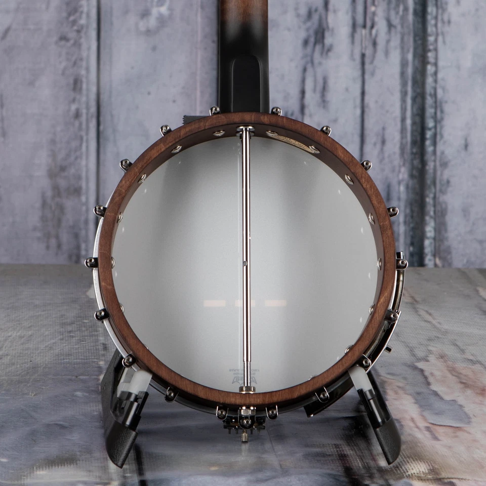 Banjo tono dorado CC-50, mancha marrón vintage Foto 3 de 4