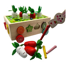 Wooden Toddler Toys for 2 3 Years Old Boys Girls Shape Educational Baby Magnetic