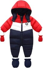 Xifamniy Bebé Traje de Nieve Trajes de Invierno Abrigo Prendas de abrigo Calzado con Capucha para Niños Pequeños