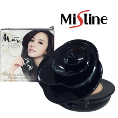 Mistine May Flowers Triple Cover Powder SPF 25PA ++ Three Levels Smoothness S2
