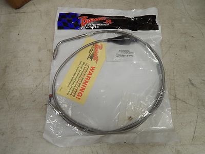LA Choppers Black Vinyl Idle Cable 96-07 Touring Beach Bar P/N: LA