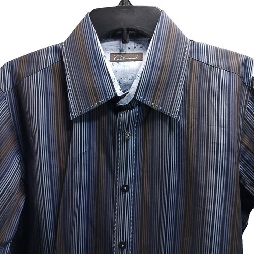 Rebuild by Needles / 長袖シャツ/--/コットン/マルチカラー/HM301/7 Cuts Wide Shirt/再構築 Rebuild by Needles Long Sleeve Shirt -- Cotton Multicolor HM301 7