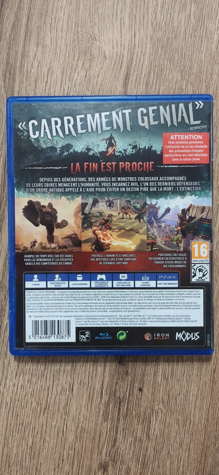 Extinction PS4 (D), photo 2 sur 3