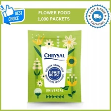 Clear Flower Food Packets for Flower Arrangements & Bouquets – (5g - 1,000 Ct)