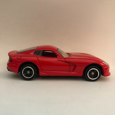 Tomy Tomica Takara SRT Viper GTS Red 1/64  Mint Open Box #11   From Japan   2013