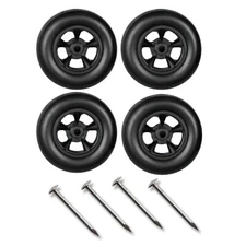 Stock Wheels and Axles for Pinewood Derby Cars NOT FOR OFFICIAL BSA RACES