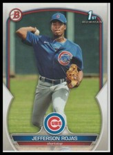 2023 Bowman Jefferson Rojas Prospects Chicago Cubs