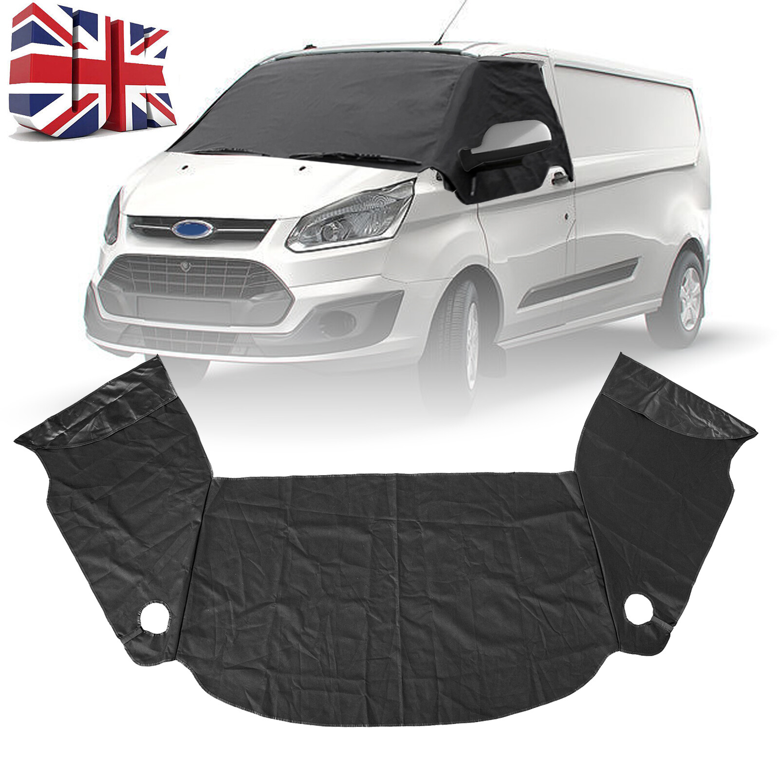 For Ford Transit Custom Windscreen Cover Thermal Window Blinds Curtain Blackout