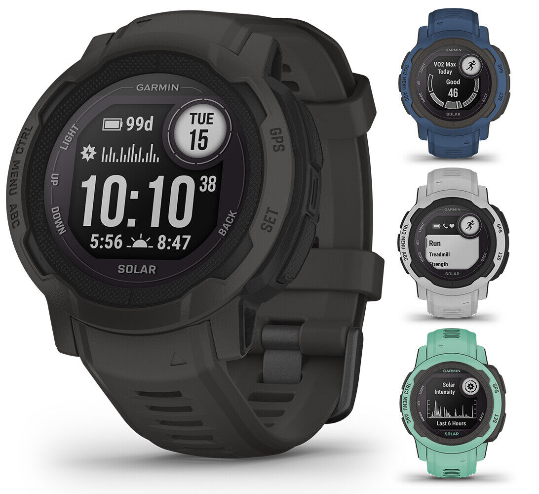 Garmin Instinct 2/2S Solar Rugged GPS Smartwatch with Solar Garmin Instinct 2/2S Solar Rugged GPS Smartwatch with Solar