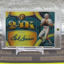 2020 Panini Gold Standard Football Bob Griese 24K Cards #24K-2, 1 of 1 & 20/25!!