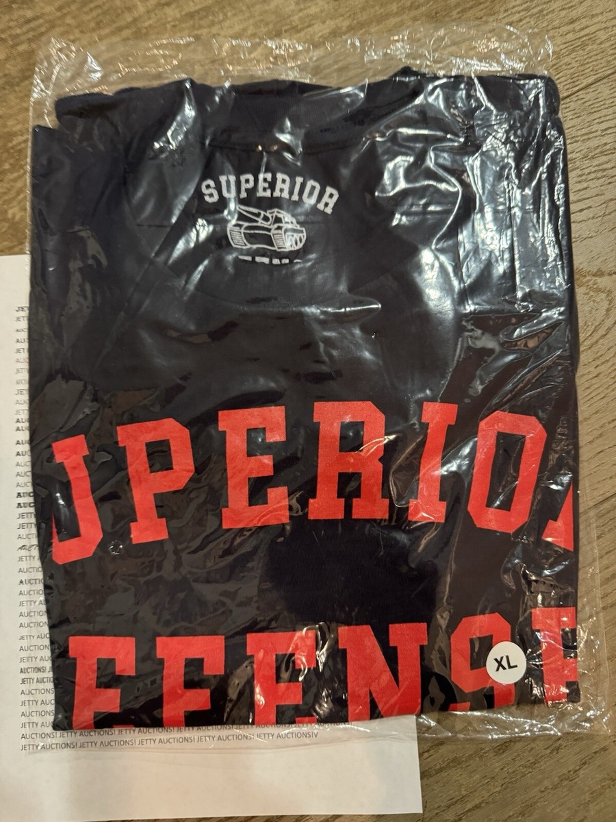 SupDef Superior Defense Athletic Tee TShirt New Red Blue X
